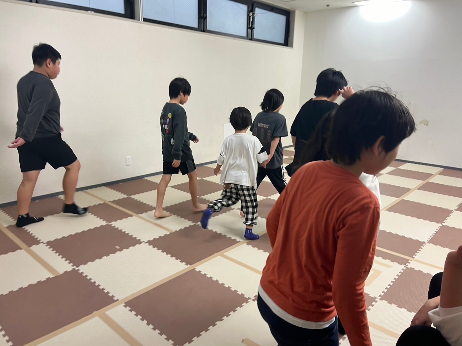 大阪市浪速区の放課後等デイサービスオハナピース大阪日本橋のスポーツ測定会、体力測定